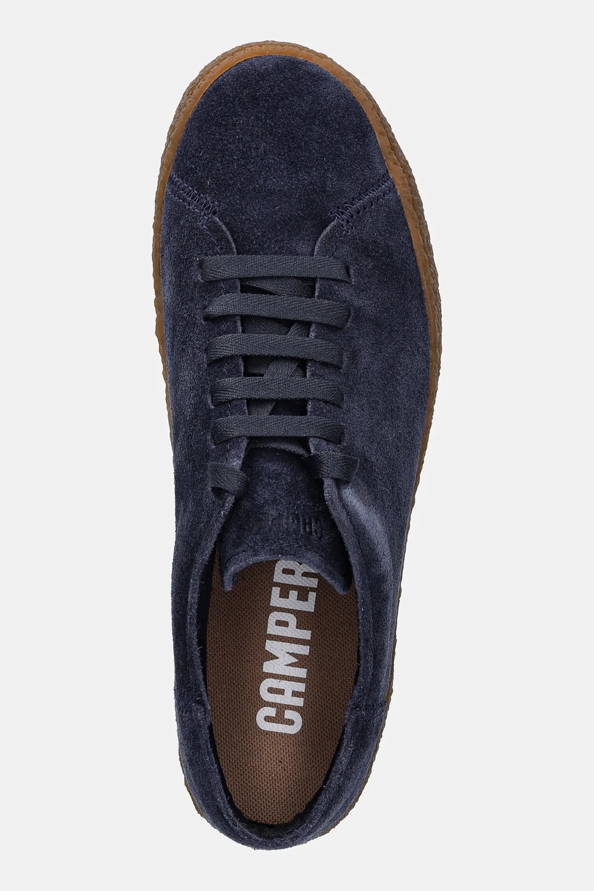 Παπούτσια τένις από nubuck Camper Peu Terreno χρώμα: ναυτικό μπλε, K100927-012 φωτογραφία