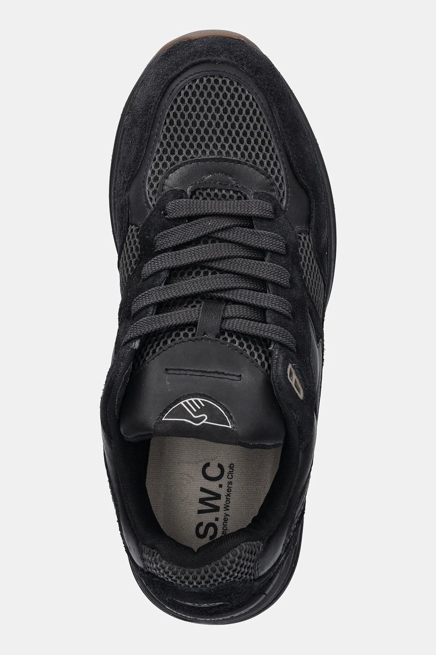 Αθλητικά Stepney Workers Club Amiel S-Strike χρώμα: μαύρο, YP03110 φωτογραφία