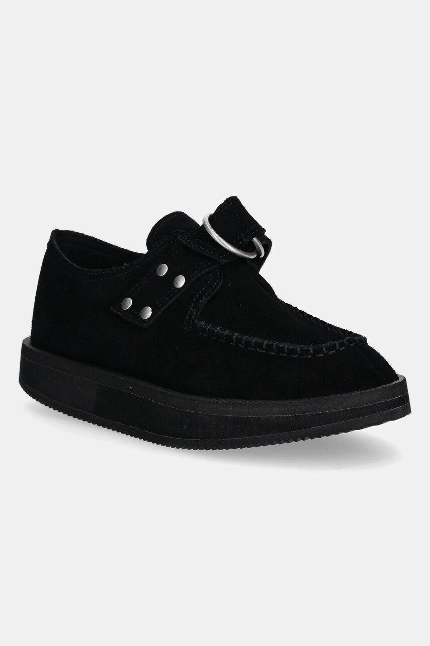 Suicoke pantofi de piele intoarsa JOCO barbati, culoarea negru, OG391Sab
