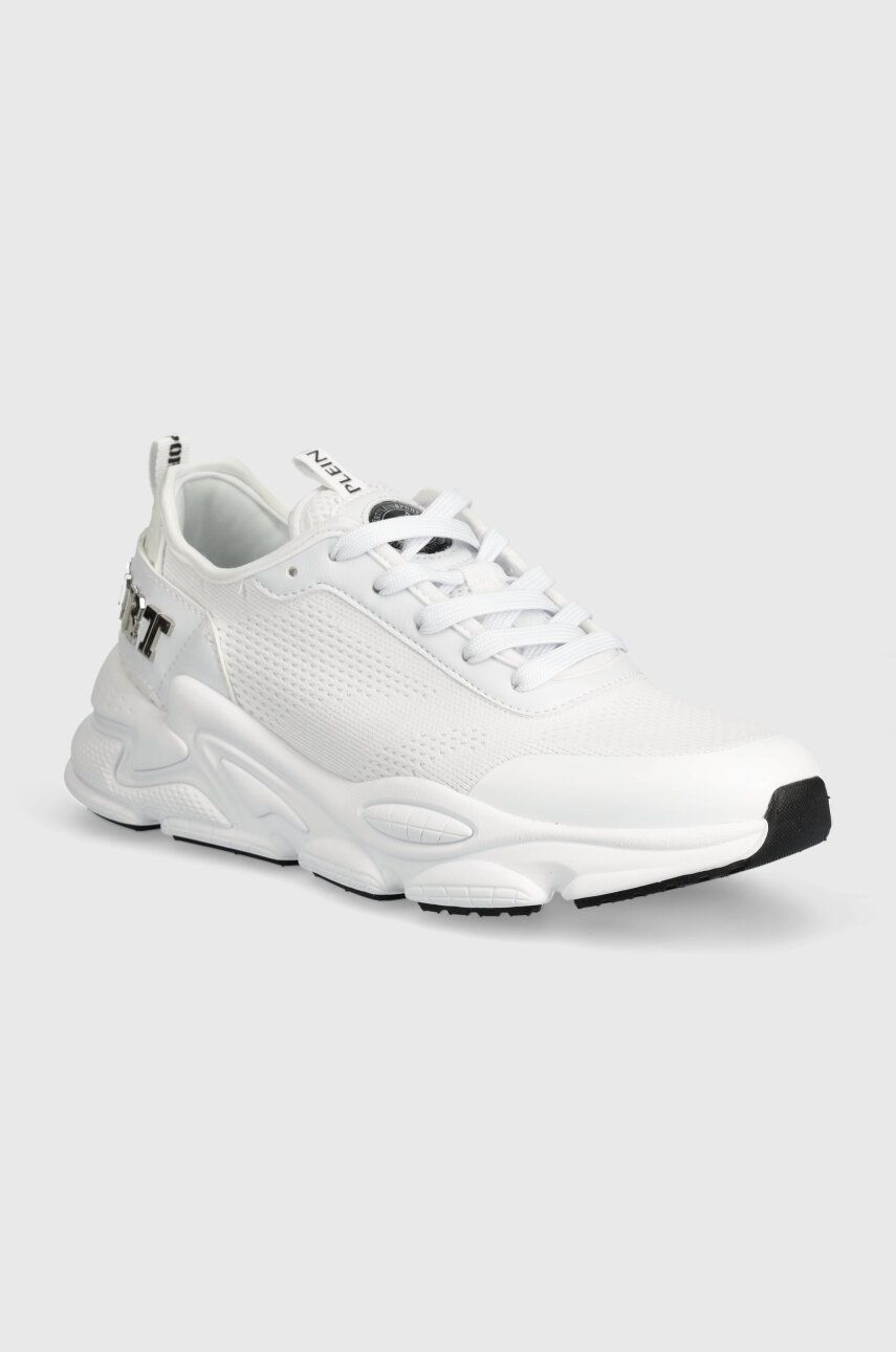 PLEIN SPORT sneakers Lo-Top culoarea alb, USC0608.STE003N.01