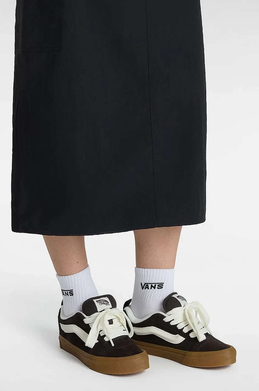 Σουέτ sneakers Vans Knu Skool χρώμα: καφέ, VN000CS0D4C1 φωτογραφία