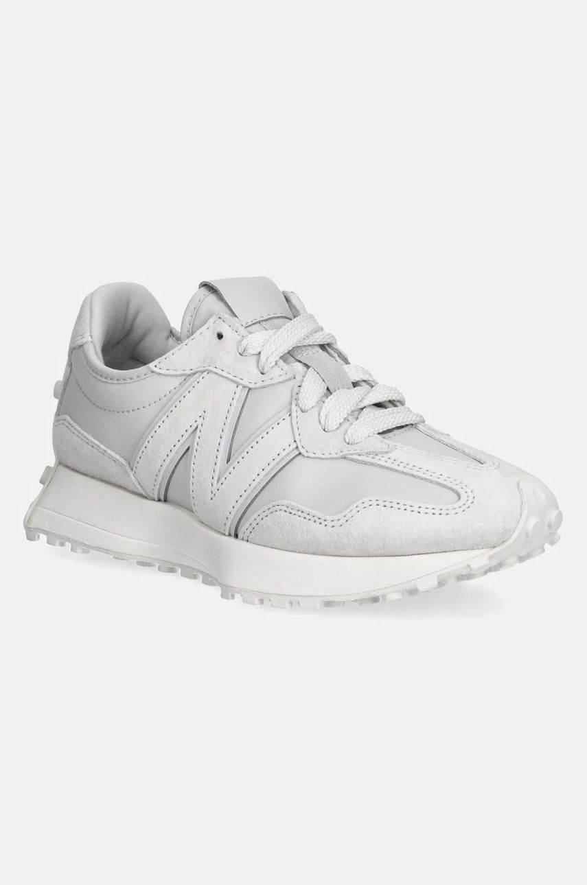 New Balance sneakers din piele intoarsă 327 culoarea gri, U327LQ