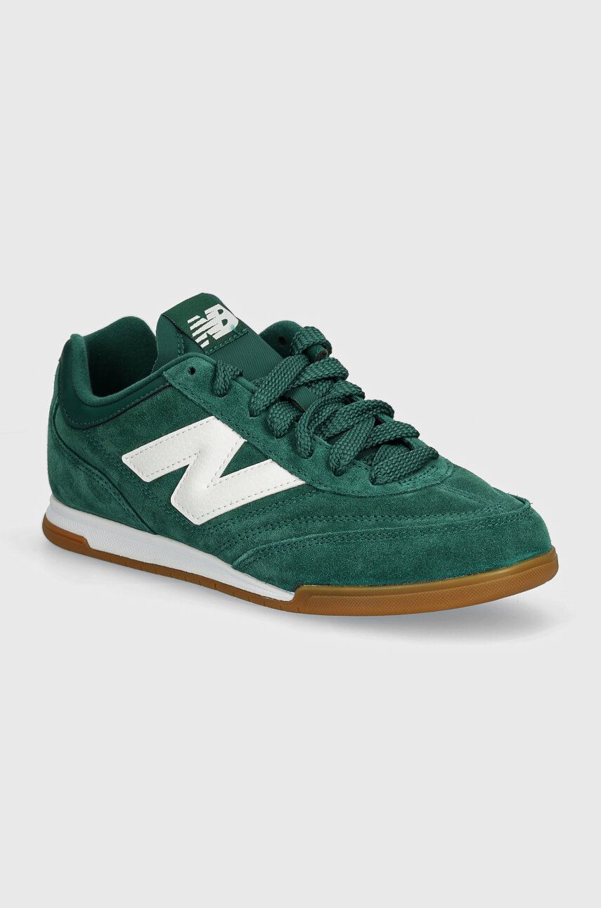 New Balance sneakers din piele intoarsă RC42 culoarea verde, URC42SD