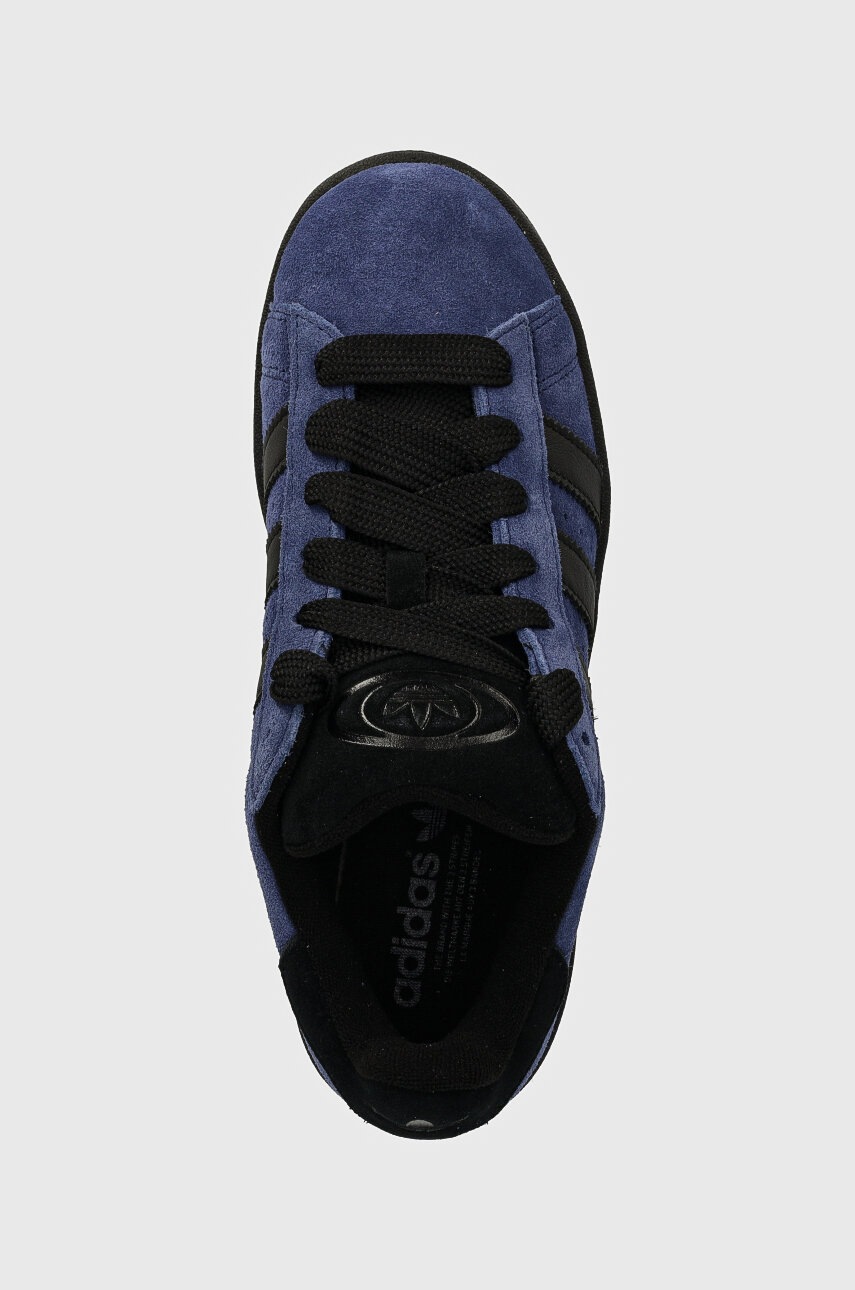 Σουέτ αθλητικά παπούτσια adidas Originals Campus 00s χρώμα: ναυτικό μπλε, JH8997 φωτογραφία