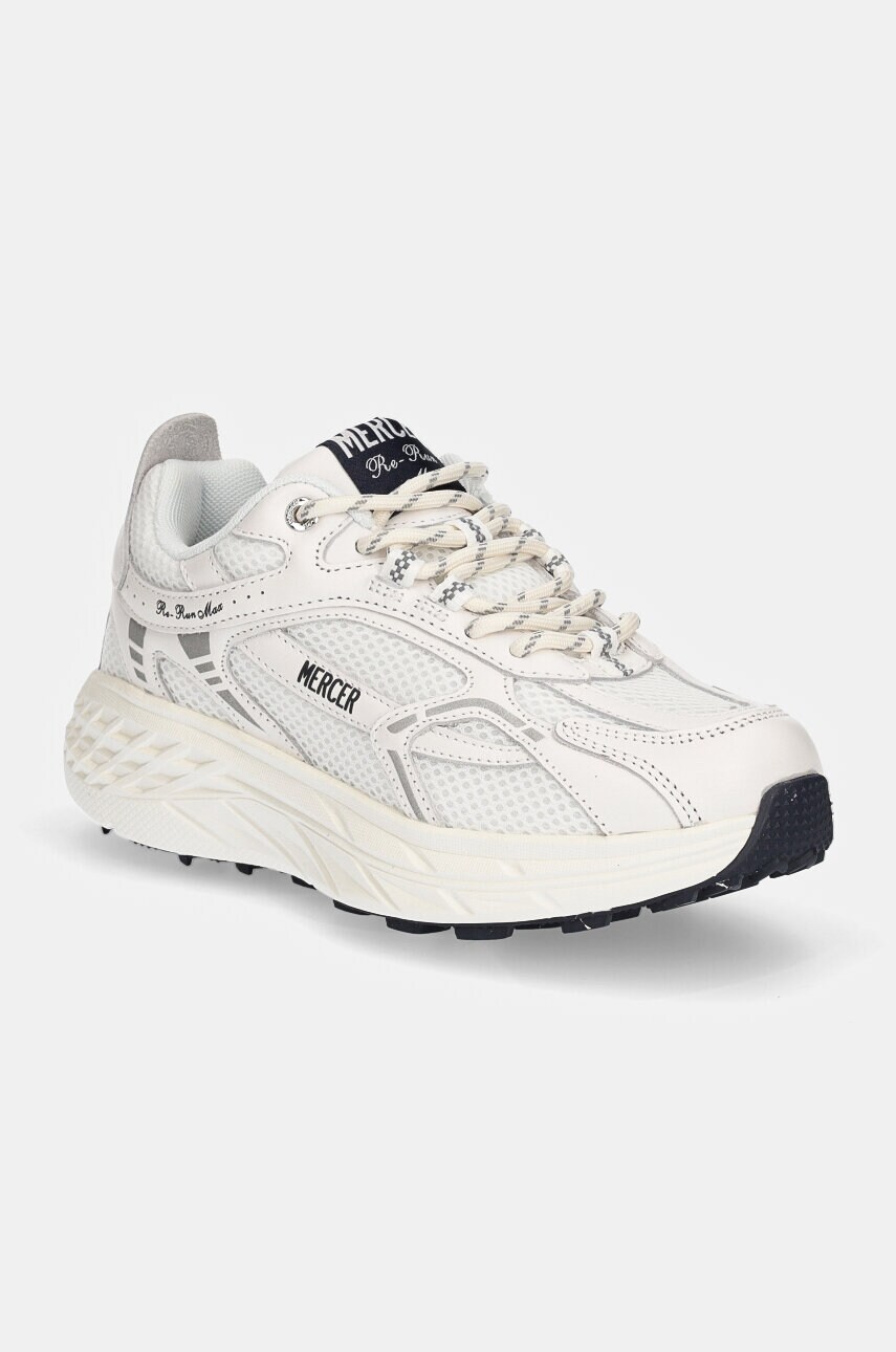 The Mercer Brand sneakers The Re-Run MAX Nappa culoarea alb, ME243011 100