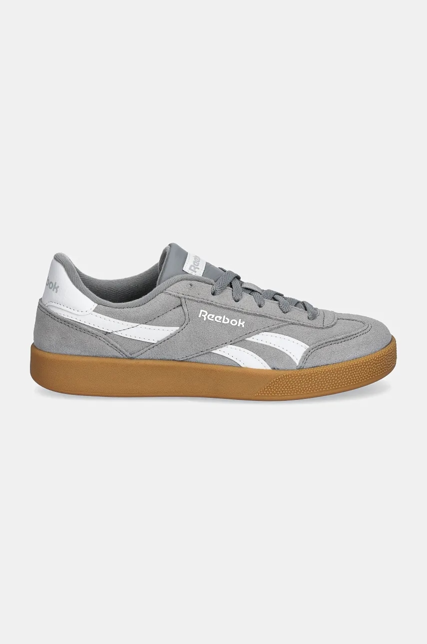 Замшевые кроссовки Reebok Classic Reebok Smash Edge цвет серый 100212578 Замшевые кроссовки Reebok Classic Reebok Smash Edge цвет серый 100212578