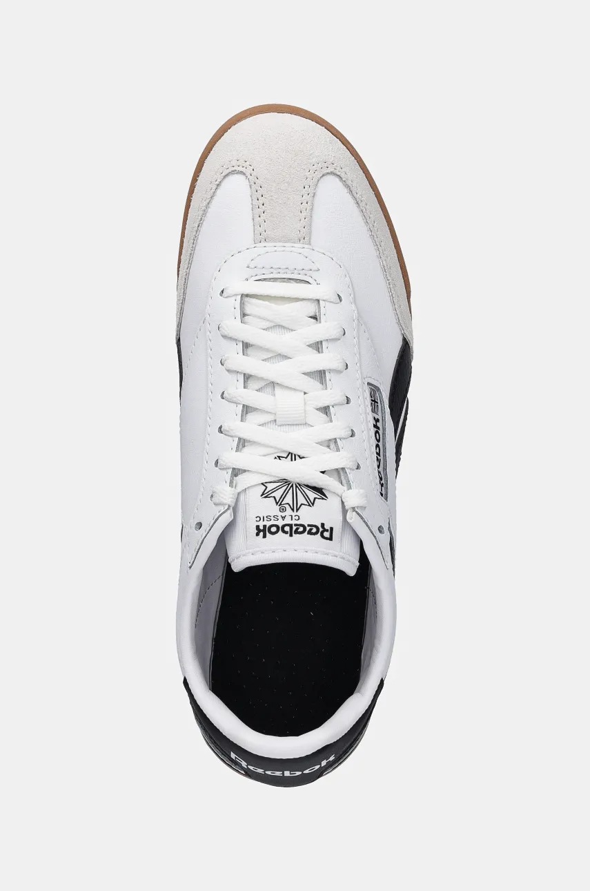 Δερμάτινα αθλητικά παπούτσια Reebok Classic CAMPIO XT χρώμα: άσπρο, 100220547 φωτογραφία