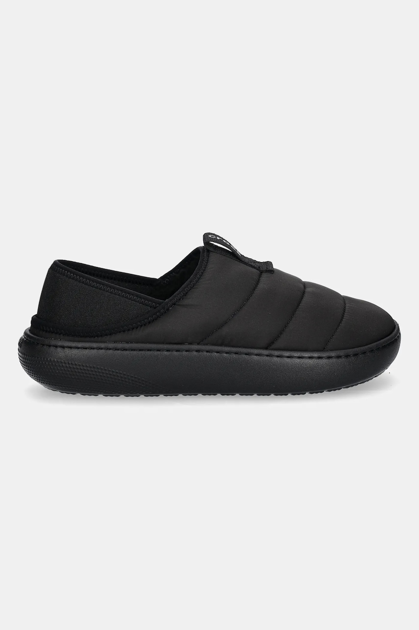 Тапки Crocs Classic Puff Moc цвет чёрный 210706 Тапки Crocs Classic Puff Moc цвет чёрный 210706