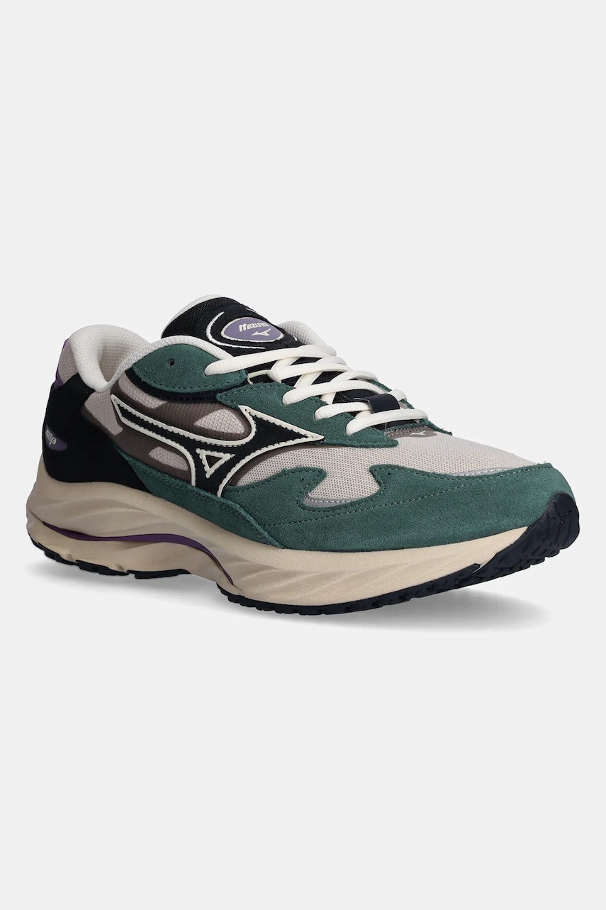 Mizuno sneakers WAVE RIDER culoarea verde, D1GA3309