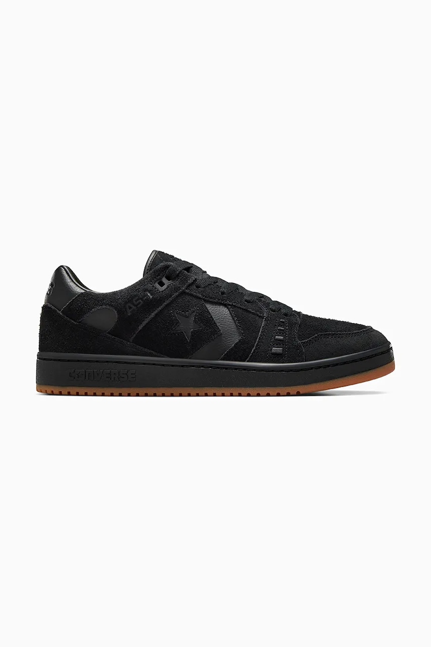 Converse suede sneakers AS-1 PRO black color A09244C