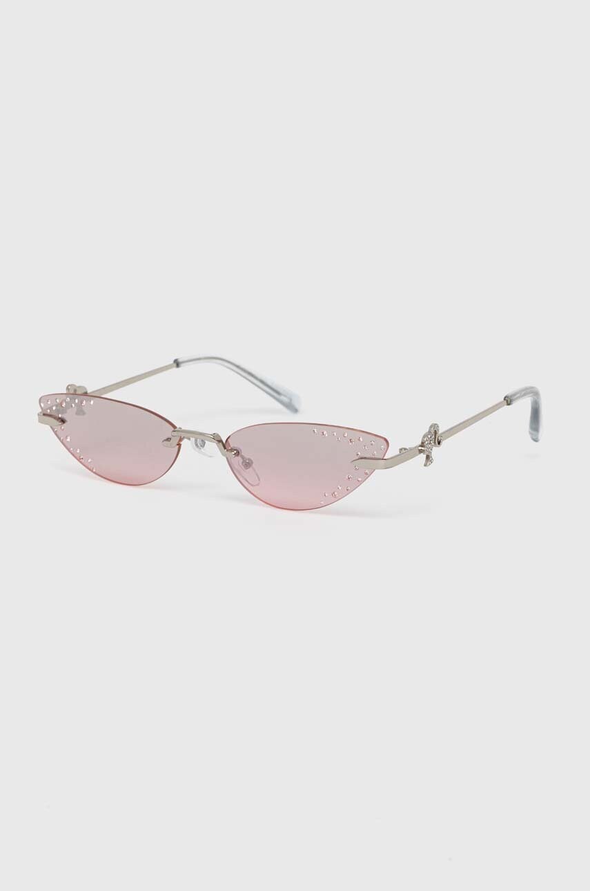 Aldo ochelari de soare BARBIECATEYE femei, culoarea argintiu, 13803644