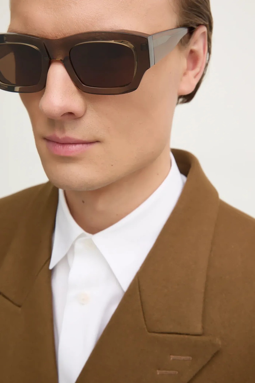 Γυαλιά ηλίου Études Studio χρώμα: καφέ, H24NMACC971 φωτογραφία