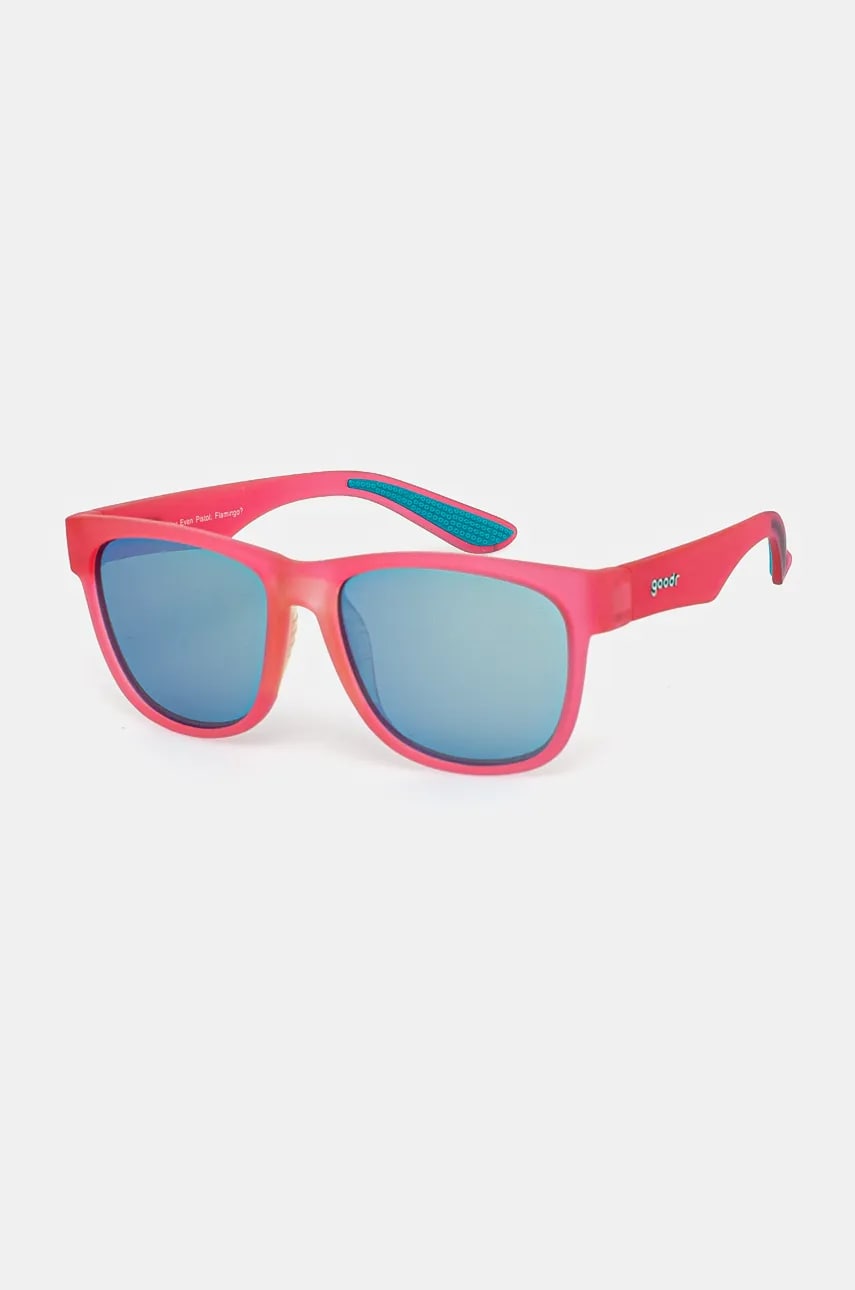 Goodr ochelari de soare Do You Even Pistol, Flamingo? culoarea roz, GO.540701 Goodr ochelari de soare Do You Even Pistol, Flamingo? culoarea roz, GO.540701