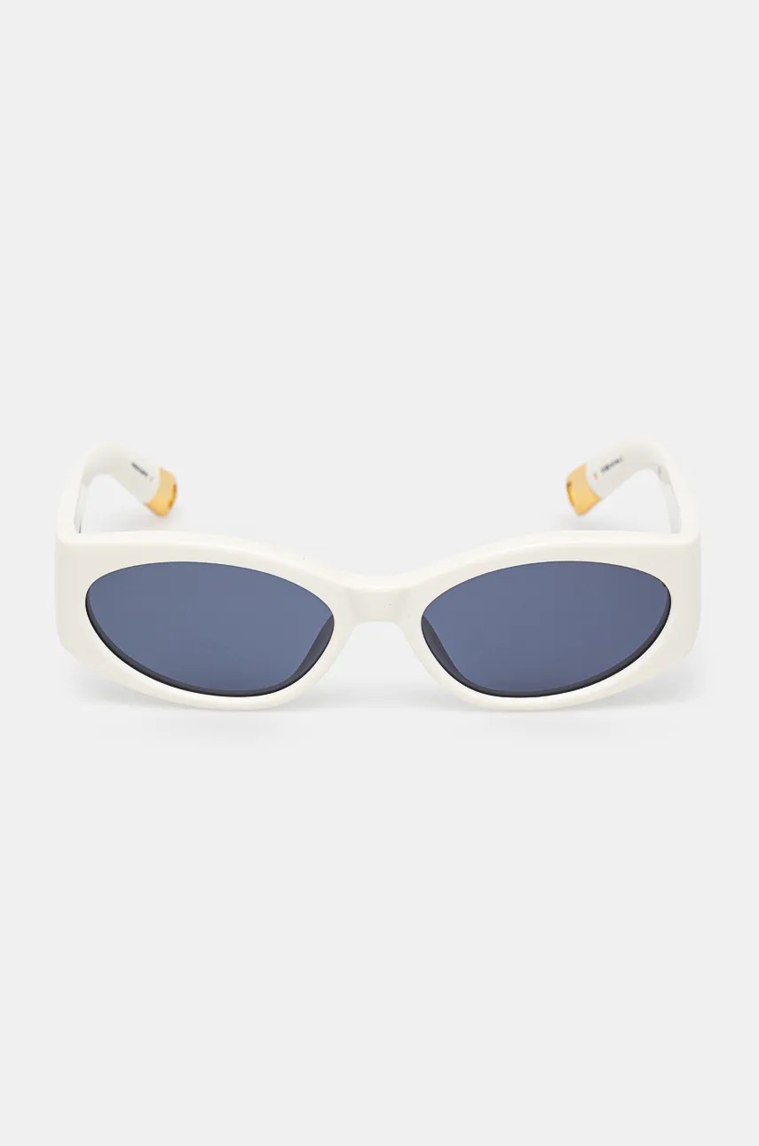 Солнцезащитные очки Jacquemus OVALO цвет белый JAC4C7SUN Солнцезащитные очки Jacquemus OVALO цвет белый JAC4C7SUN