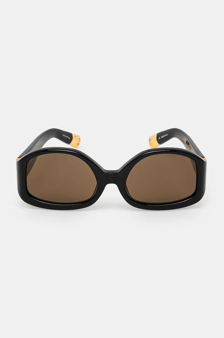 Солнцезащитные очки Jacquemus COLAPSO цвет чёрный JAC15C1SUN Солнцезащитные очки Jacquemus COLAPSO цвет чёрный JAC15C1SUN