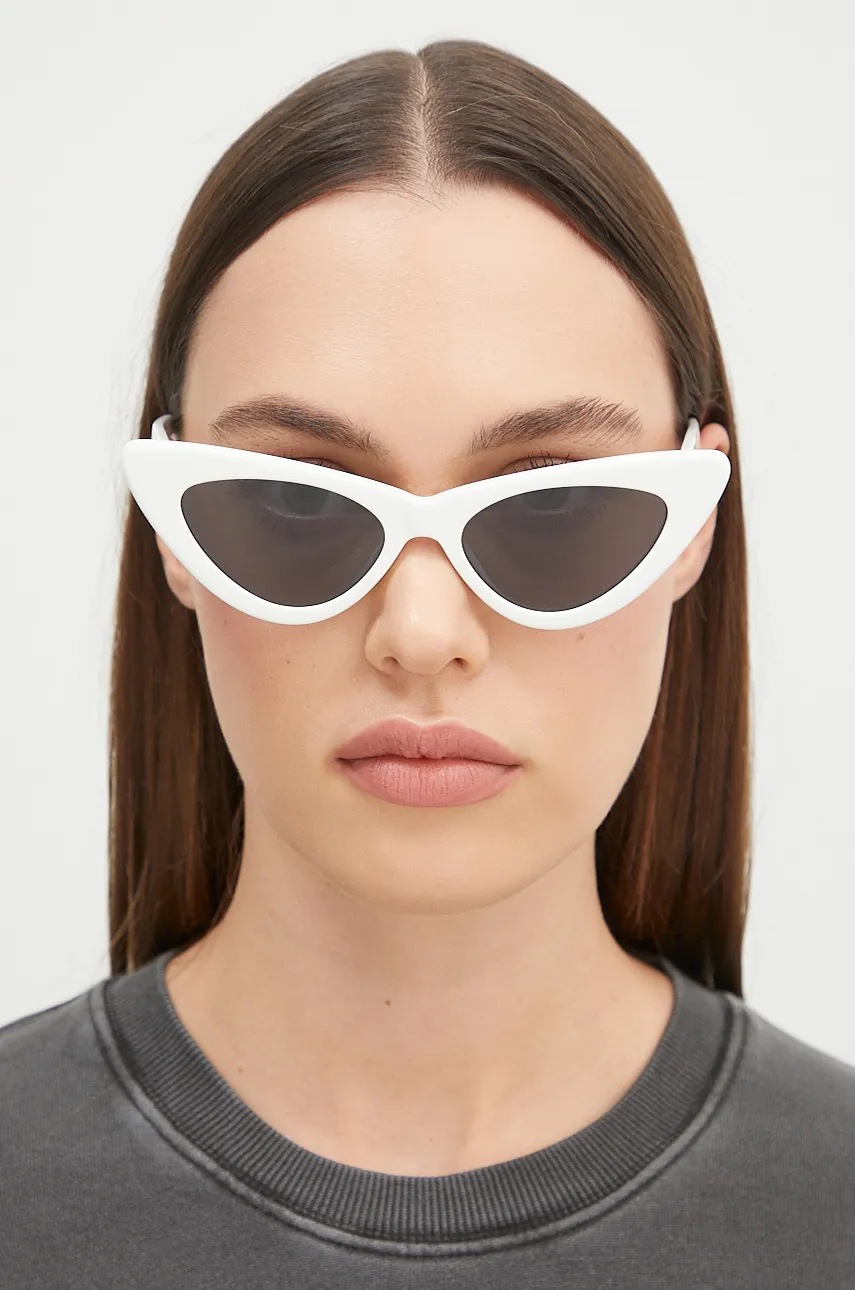 The Attico ochelari de soare DORA culoarea alb, ATTICO32C12SUN