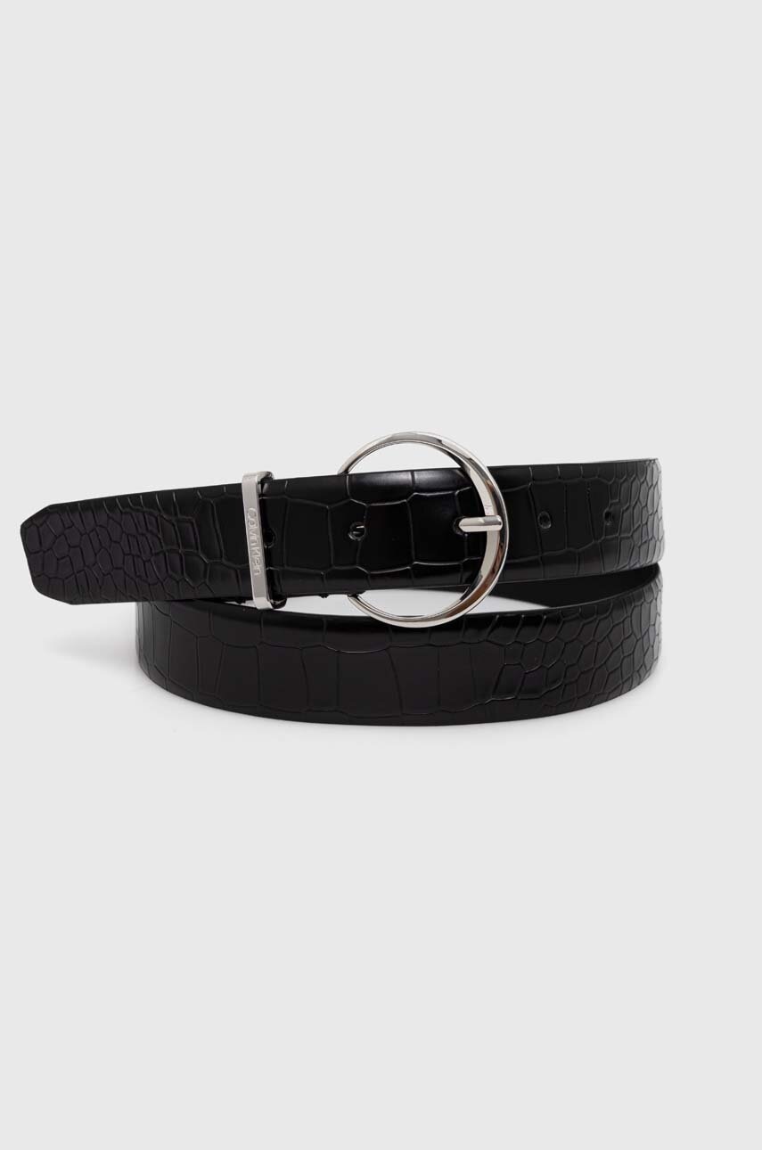 

Колан Calvin Klein дамски в черно K60K612215, Черен