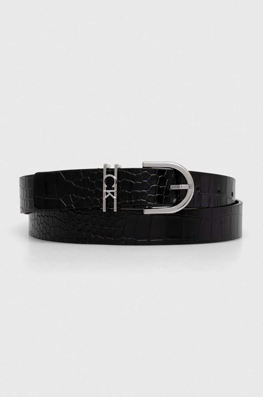 

Колан Calvin Klein дамски в черно K60K612363, Черен