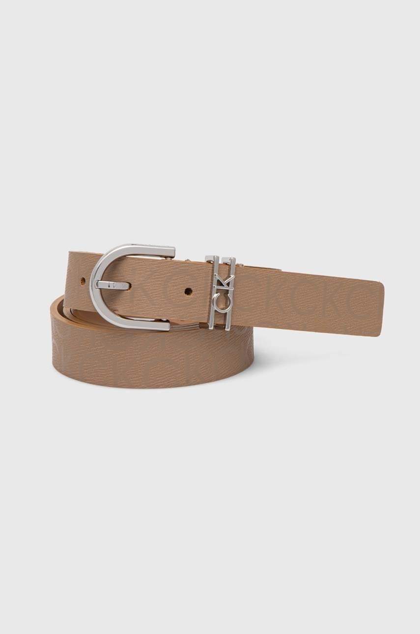 

Колан Calvin Klein дамски в кафяво K60K612367, Кафяв