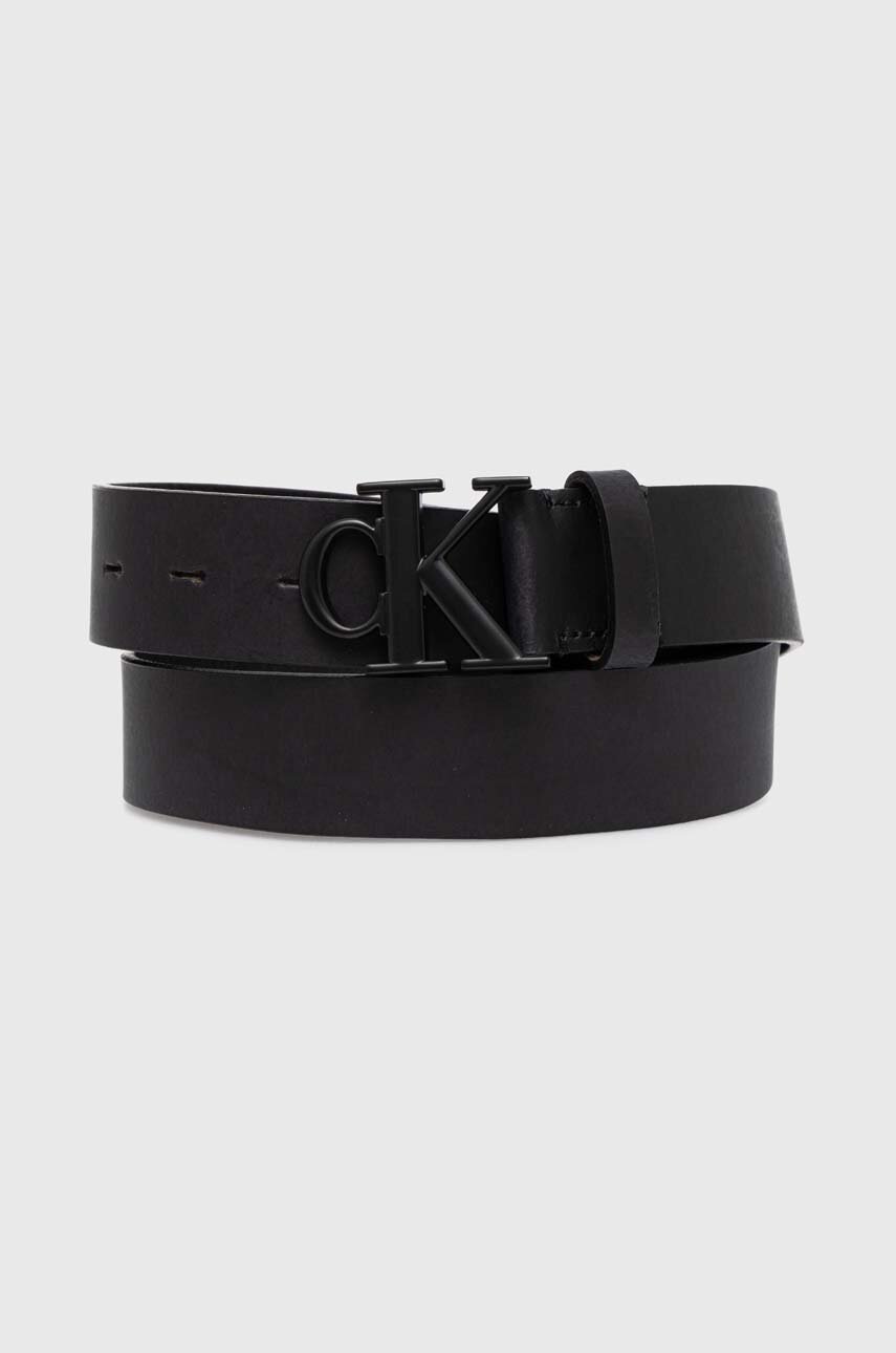 

Кожен колан Calvin Klein Jeans дамски в черно K50K512068, Черен