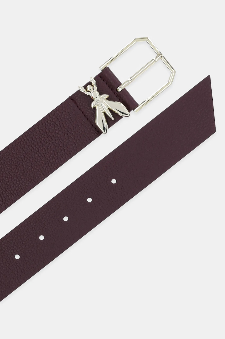 Кожаный ремень Patrizia Pepe цвет бежевый 8W0044 L001 Кожаный ремень Patrizia Pepe цвет бежевый 8W0044 L001