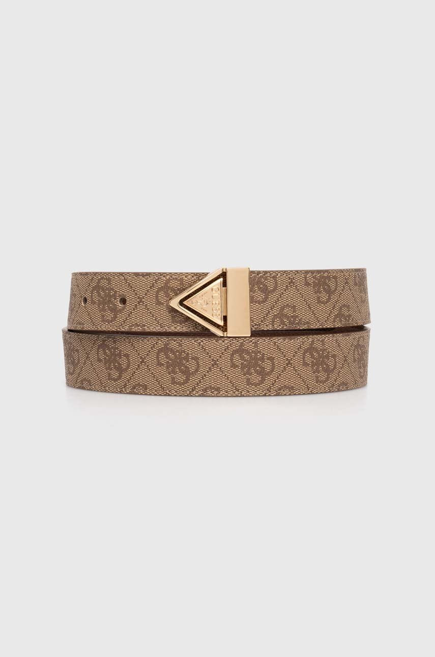 

Колан с две лица Guess ECO ERICA дамски в кафяво BW9142 P4330, Кафяв