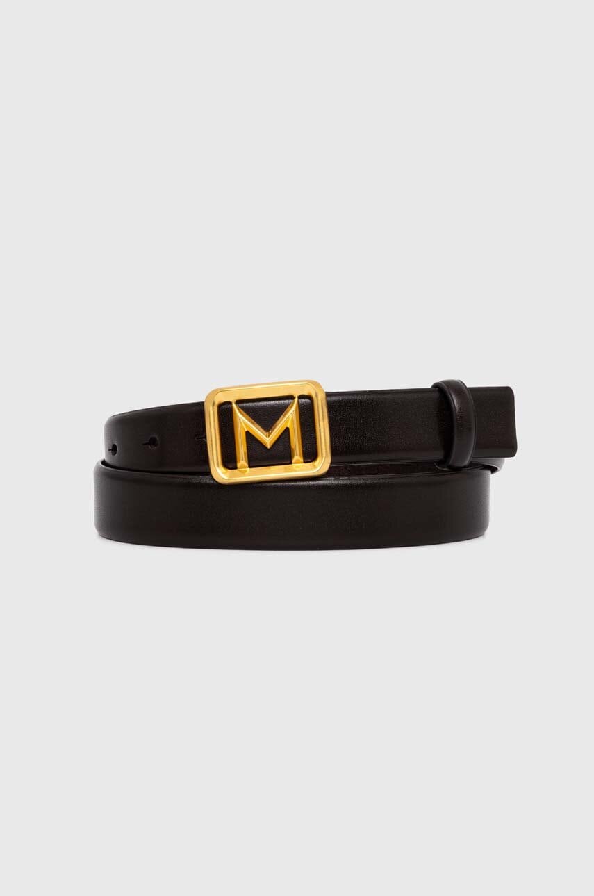 Marella curea de piele femei, culoarea maro, 2423506026200