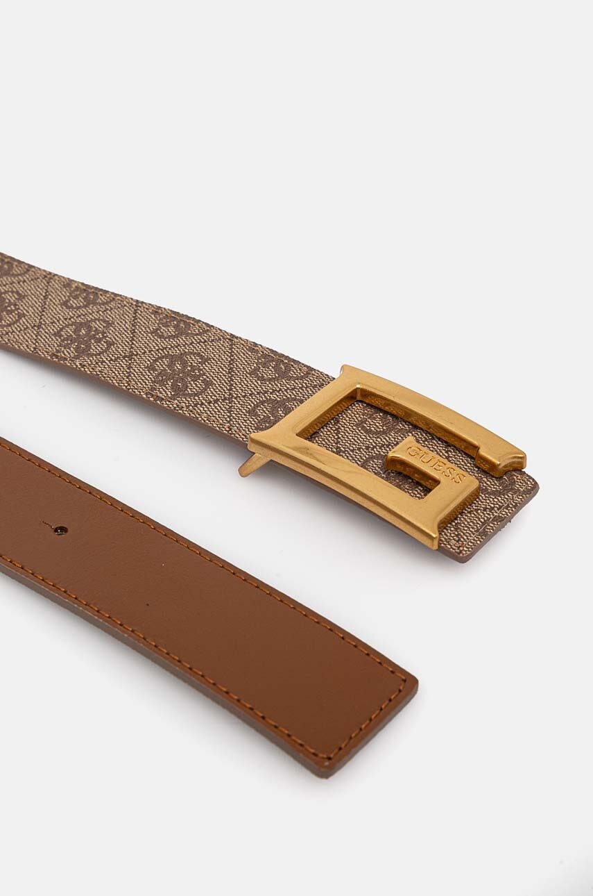 Ζώνη Guess NOREEN χρώμα: μπεζ, BW9153 P4338 φωτογραφία