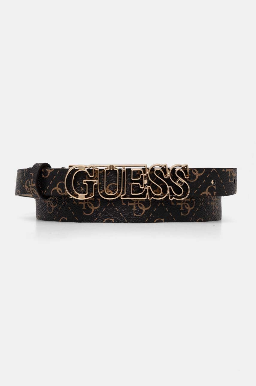 

Колан Guess VICTORIA дамски в кафяво BW9167 P4220, Кафяв