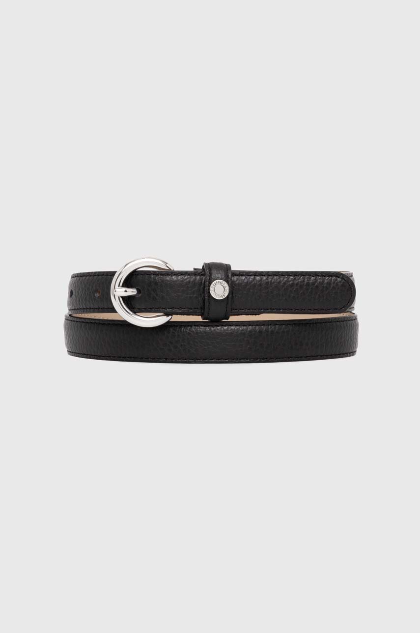 

Кожен колан Gianni Chiarini дамски в черно, Черен