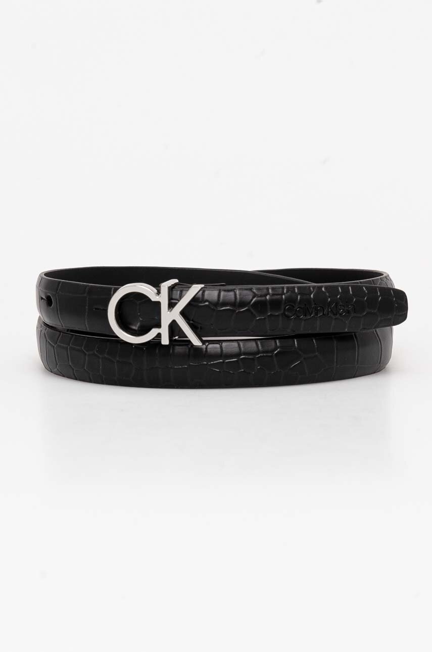 

Колан Calvin Klein дамски в черно K60K612390, Черен