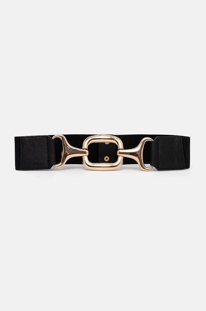 Morgan curea 3BOUCLE femei, culoarea negru, 3BOUCLE