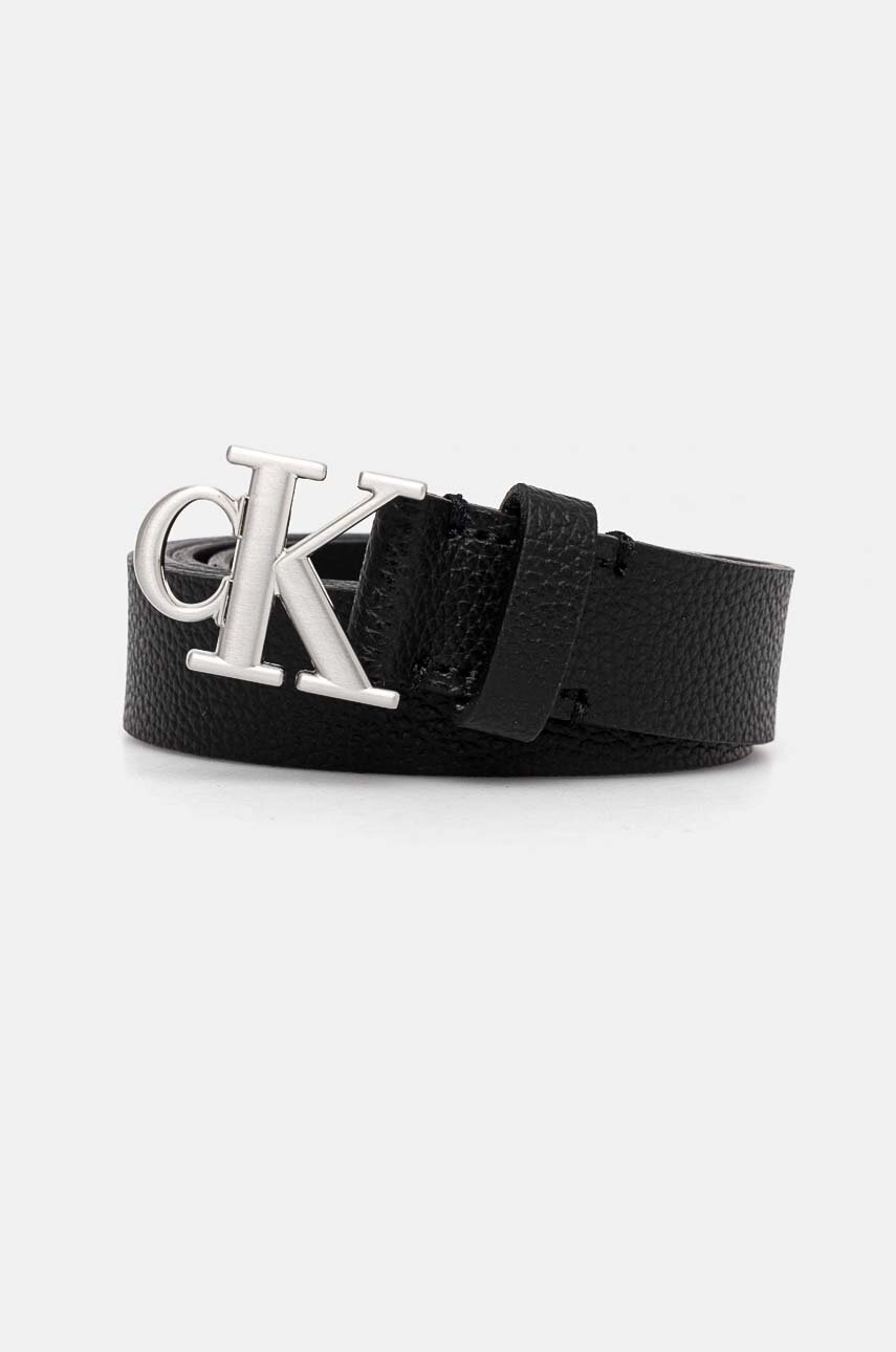 

Кожен колан Calvin Klein Jeans дамски в черно K60K612285, Черен