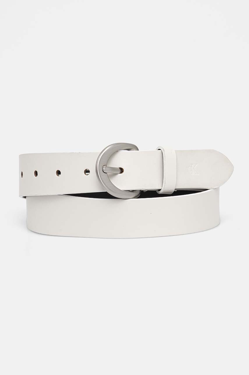 

Колан Calvin Klein Jeans дамски в бяло K60K612287, Бял