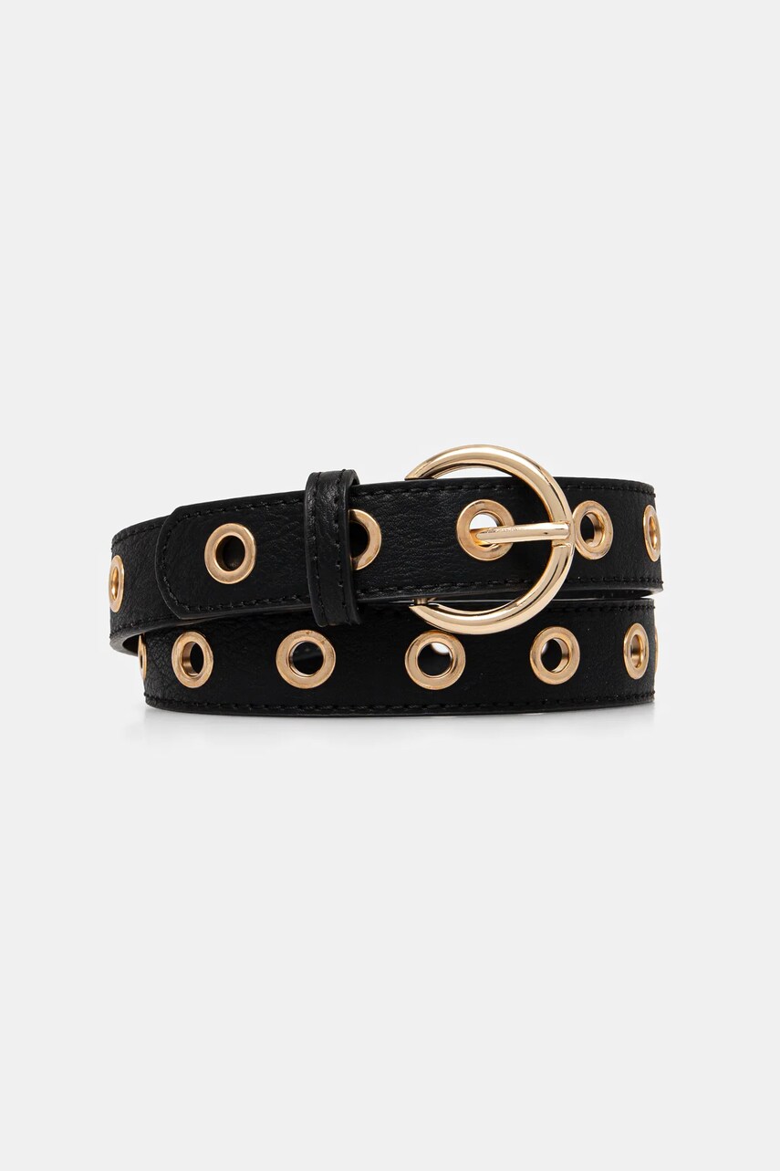 Morgan curea 3MIOU femei, culoarea negru, 3MIOU