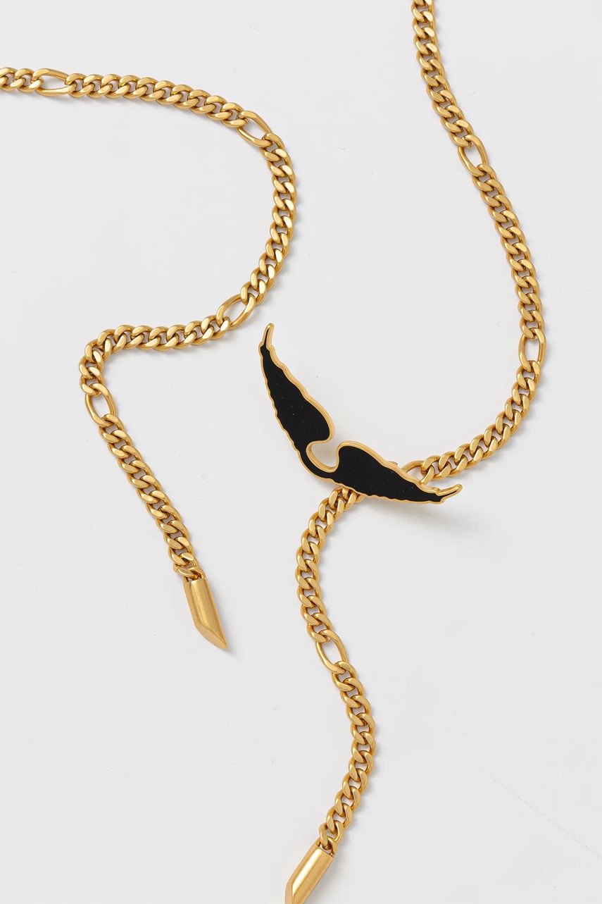 Ремень ZADIG&VOLTAIRE цвет золотой LWBT00301