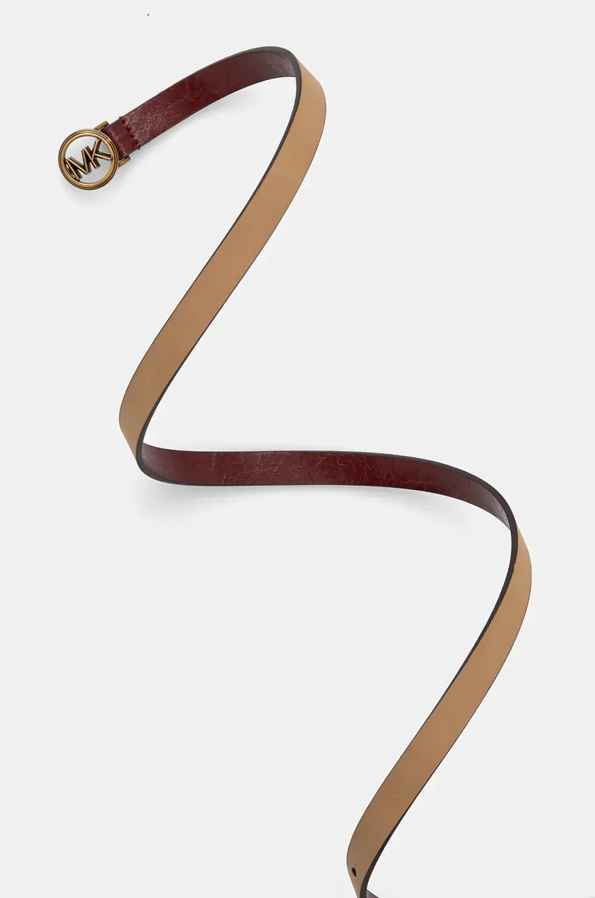 Ремень MICHAEL Michael Kors женский цвет бордовый 559142 Ремень MICHAEL Michael Kors женский цвет бордовый 559142