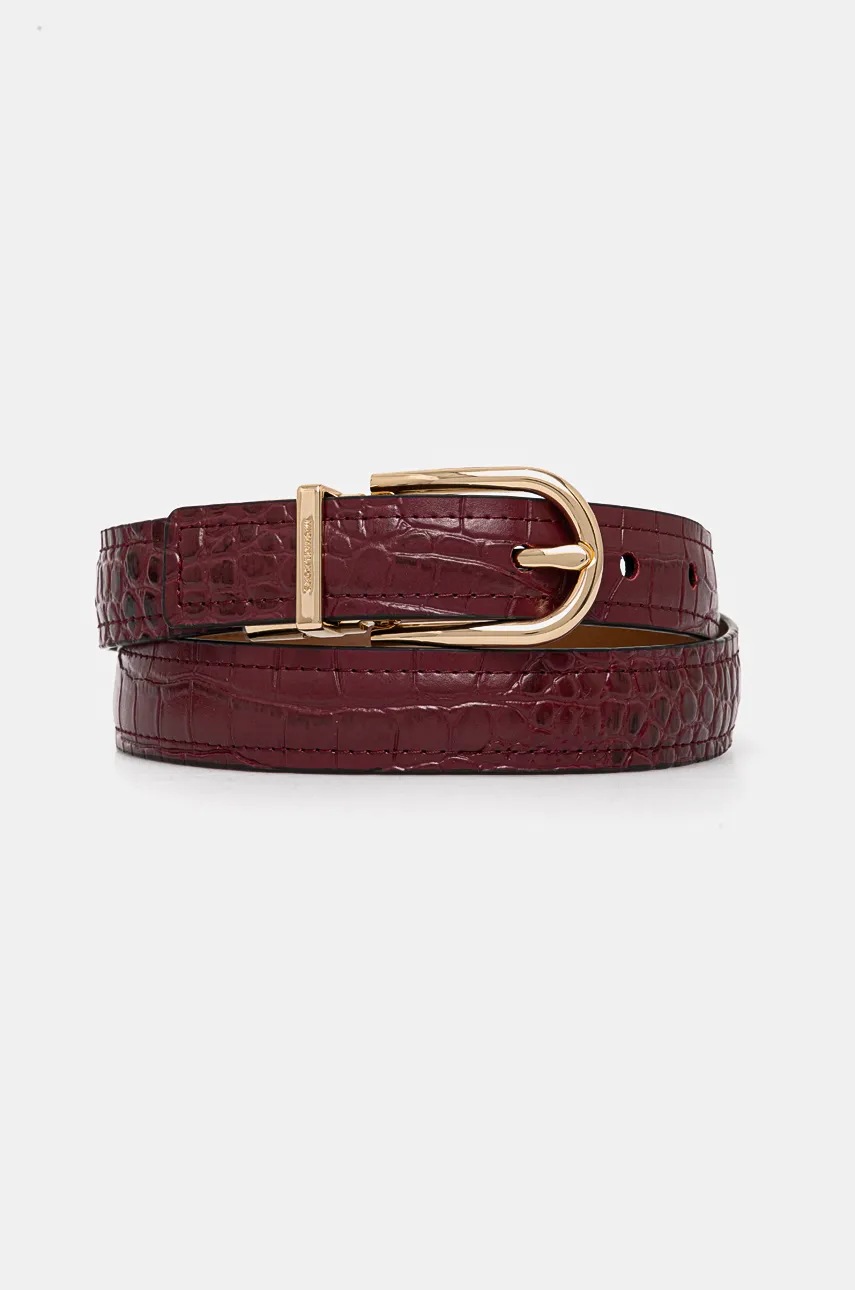 

Колан с две лица MICHAEL Michael Kors дамски в лилаво 559102, Виолетов