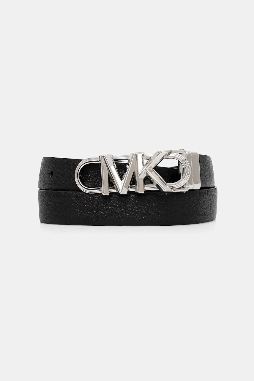 MICHAEL Michael Kors curea cu doua fete femei, culoarea negru, 558813 MICHAEL Michael Kors curea cu doua fete femei, culoarea negru, 558813
