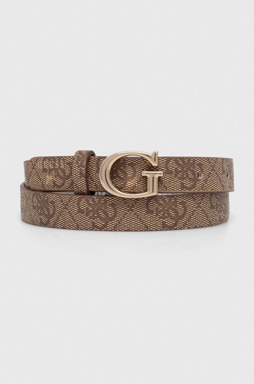 

Детски колан Guess в бежово J3YZ18 WFMF0, Бежов