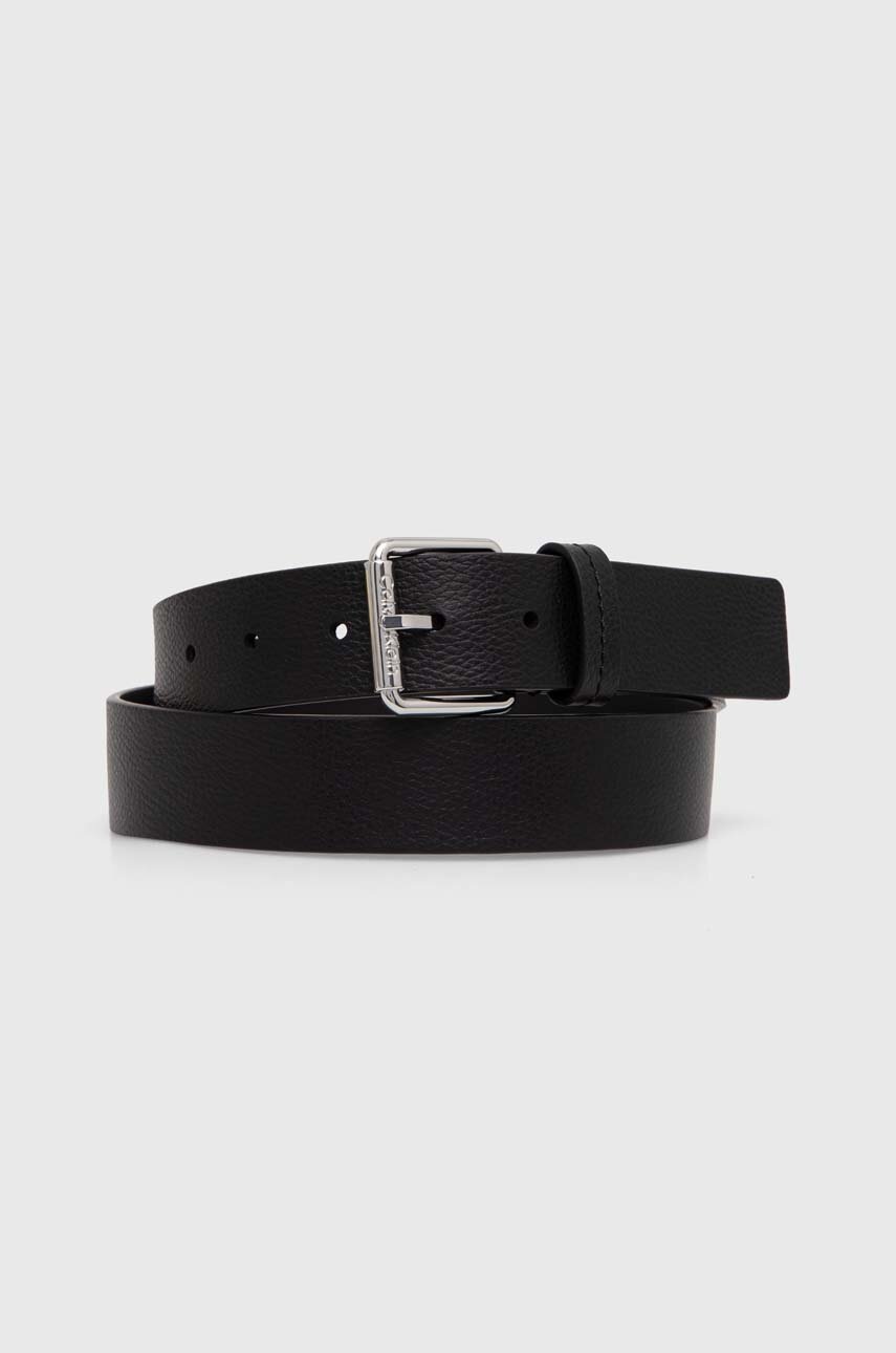 

Кожен колан Calvin Klein мъжки в черно K50K511980, Черен