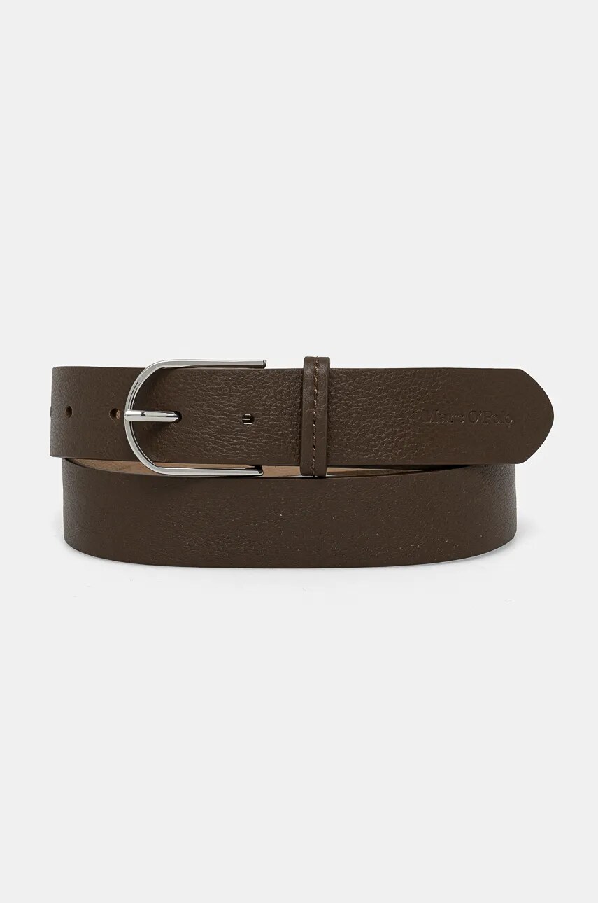 Marc O\'Polo curea de piele barbati, culoarea maro, 40817739501133