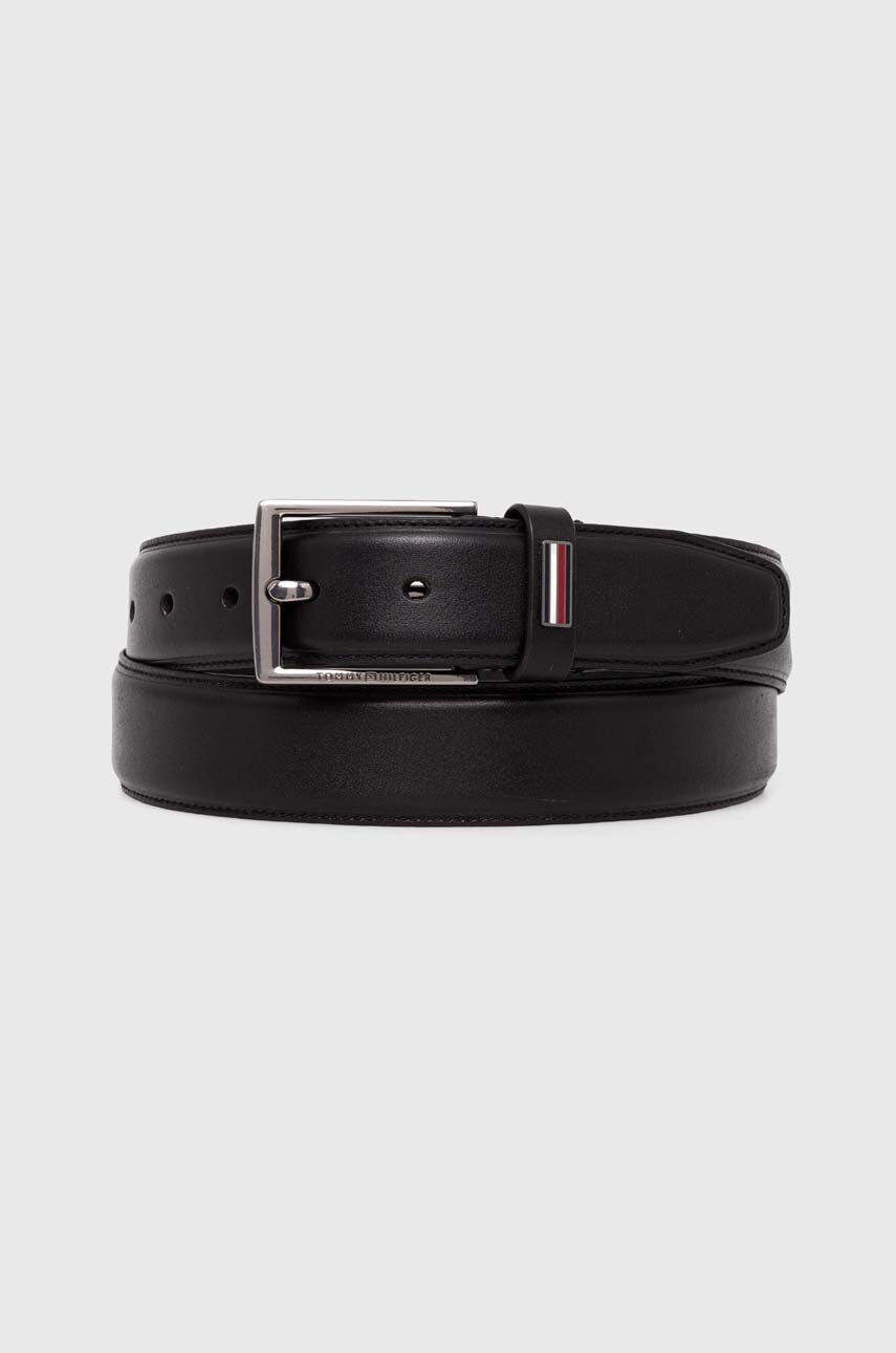 

Кожен колан Tommy Hilfiger мъжки в черно AM0AM12552, Черен