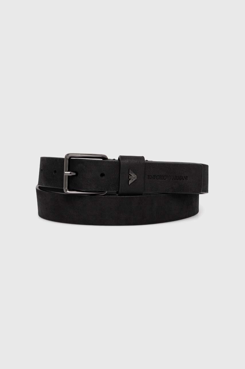 

Кожен колан Emporio Armani мъжки в черно Y4S650 YQ89I, Черен