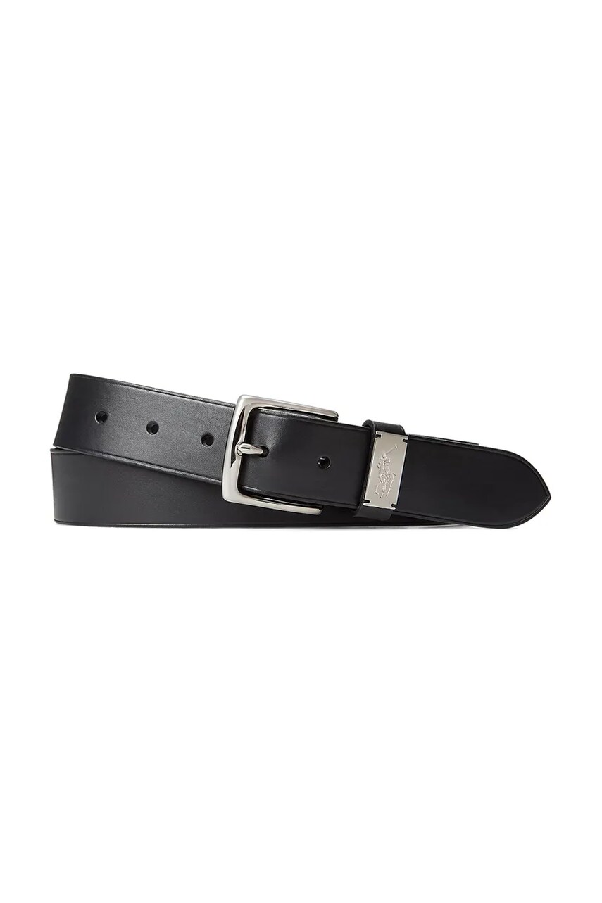 

Кожен колан Polo Ralph Lauren мъжки в кафяво 405931712, Черен