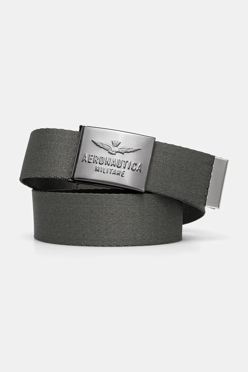 Aeronautica Militare curea barbati, culoarea verde, CI299CT3209 Aeronautica Militare curea barbati, culoarea verde, CI299CT3209