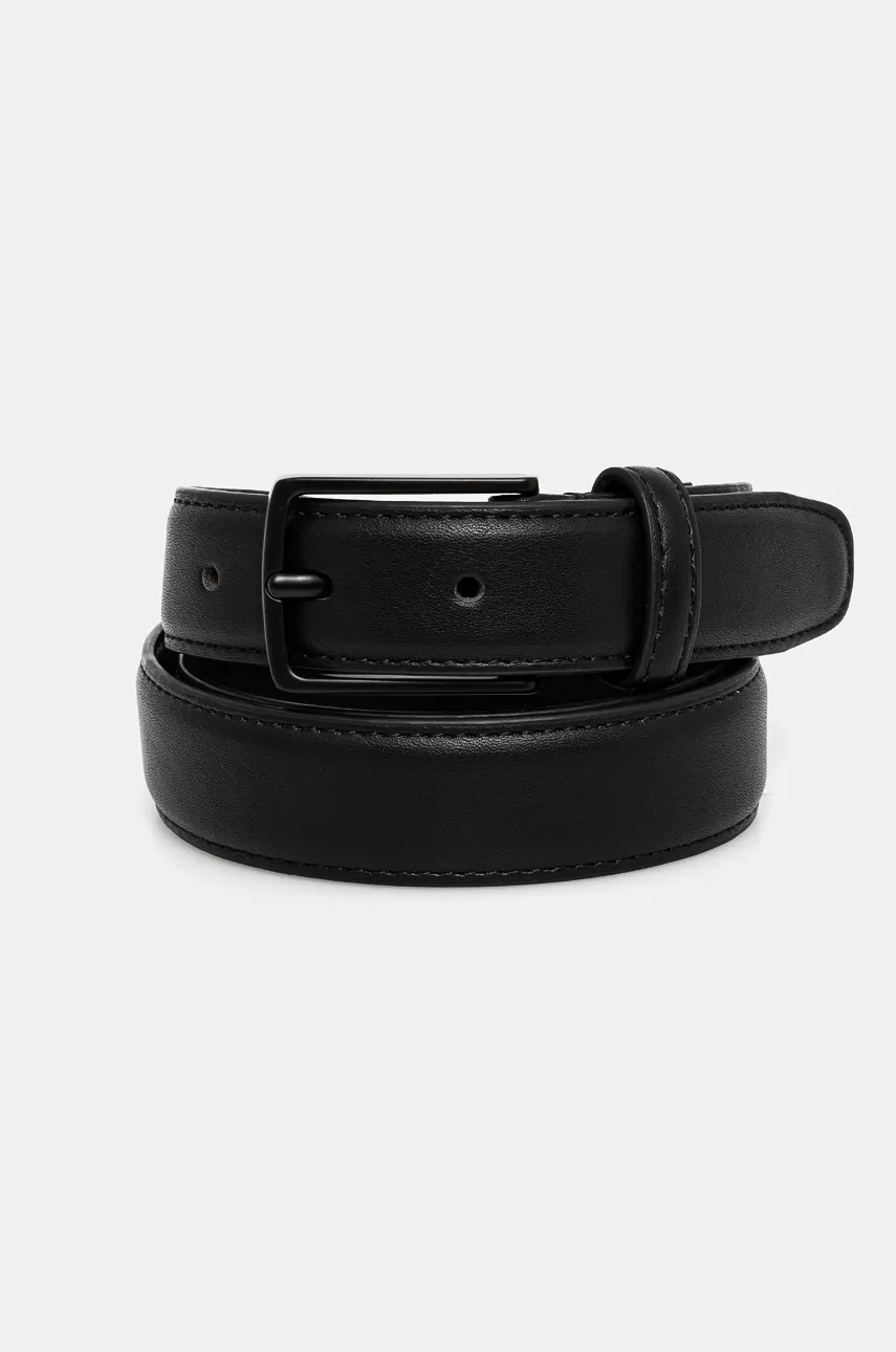 

Колан Sisley мъжки в черно 6HVUSL019, Черен