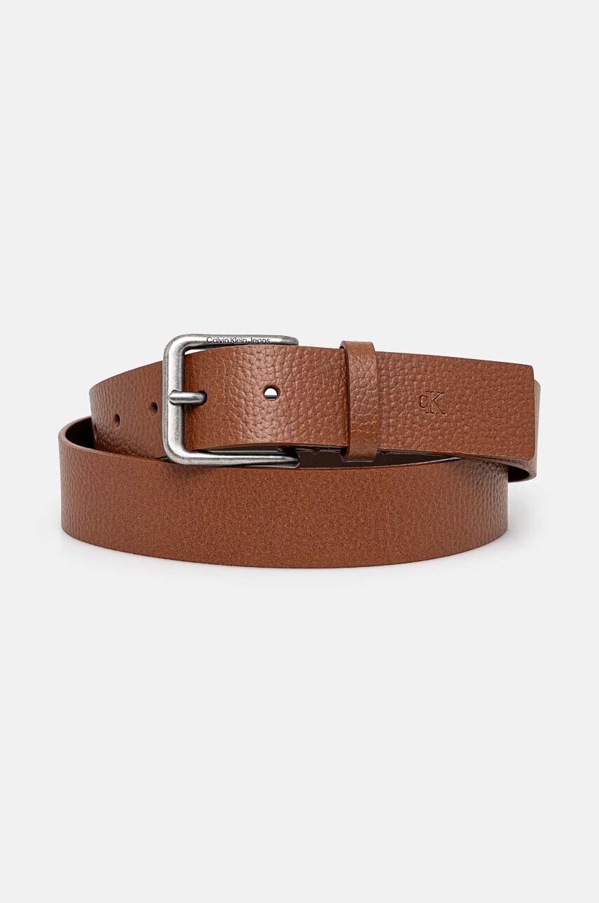 

Колан Calvin Klein Jeans мъжки в кафяво K50K512085, Кафяв