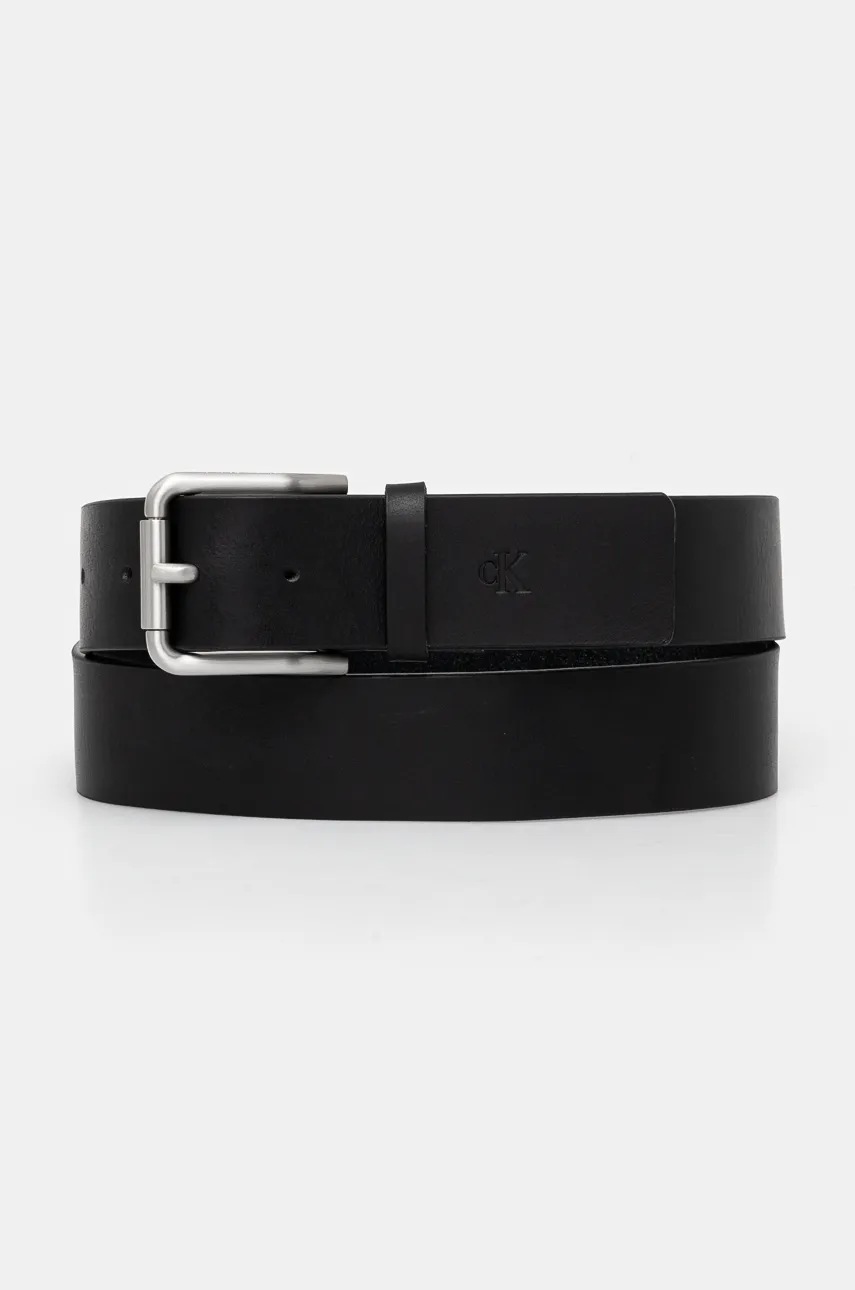 

Кожен колан Calvin Klein Jeans мъжки в черно K50K512086, Черен