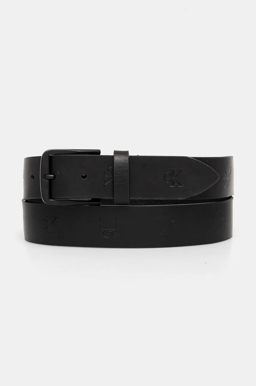 

Кожен колан Calvin Klein Jeans мъжки в черно K50K512087, Черен